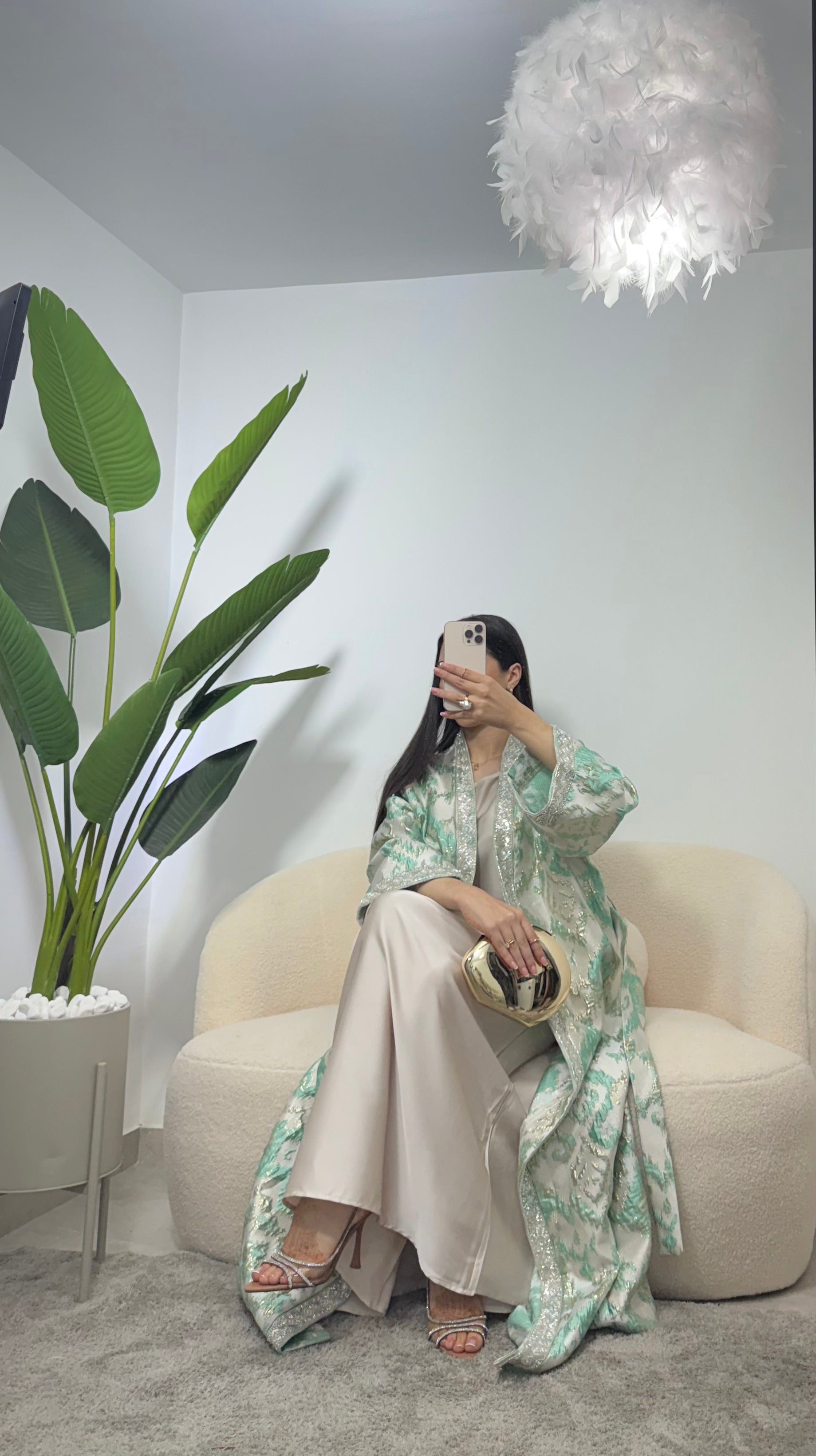 Kimono con cinturón dos piezas