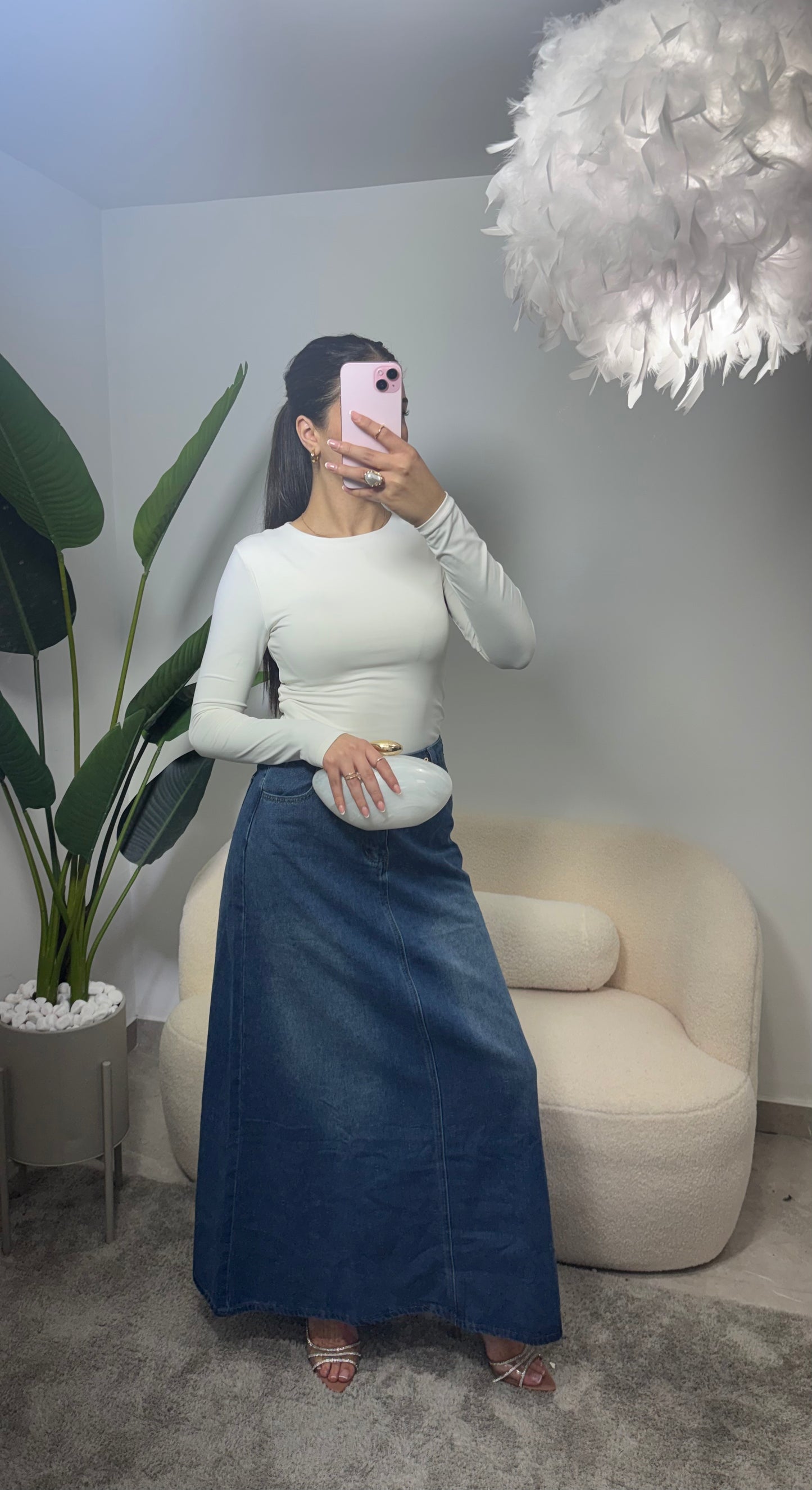 Falda tejana