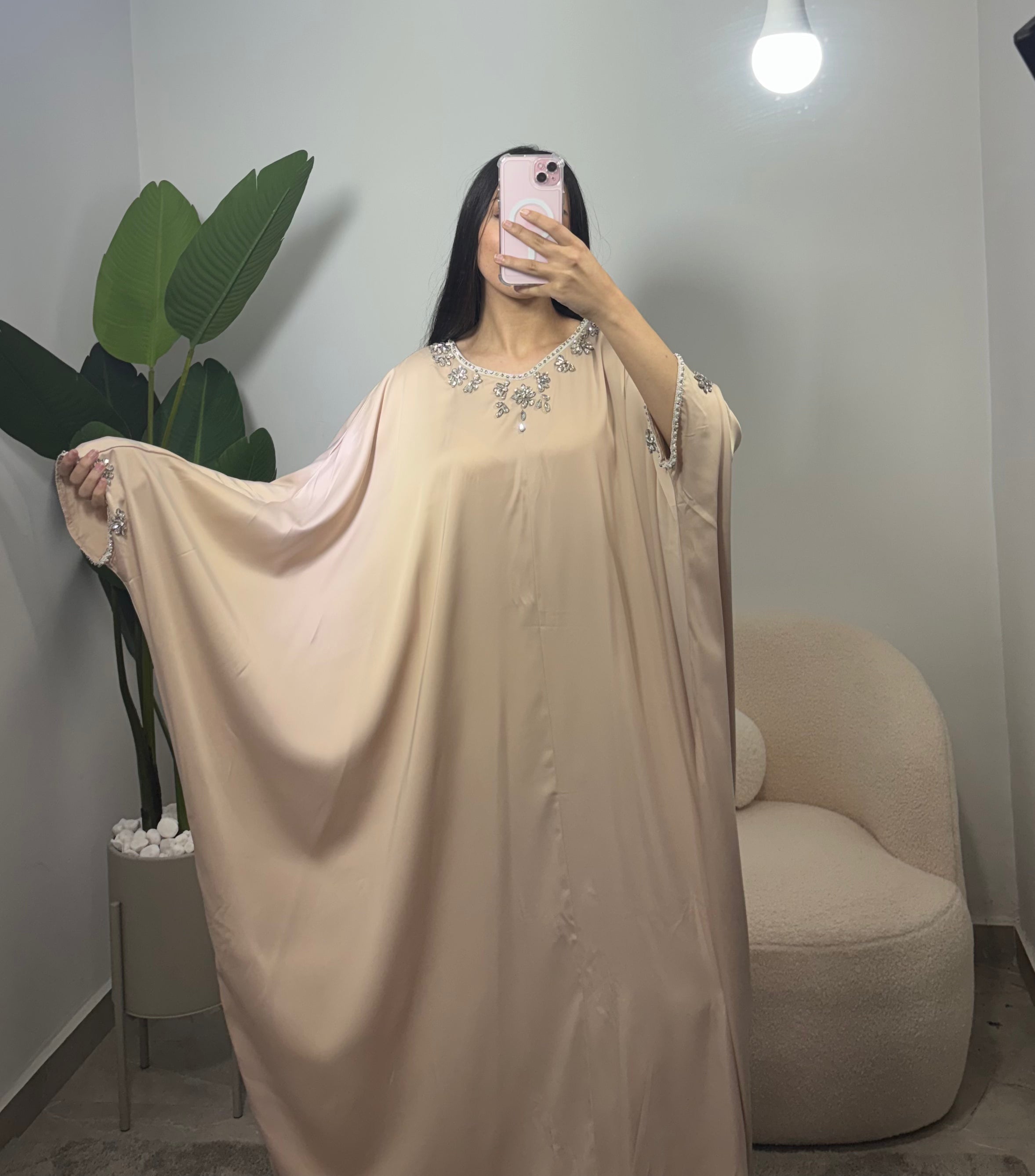 Abaya mariposa