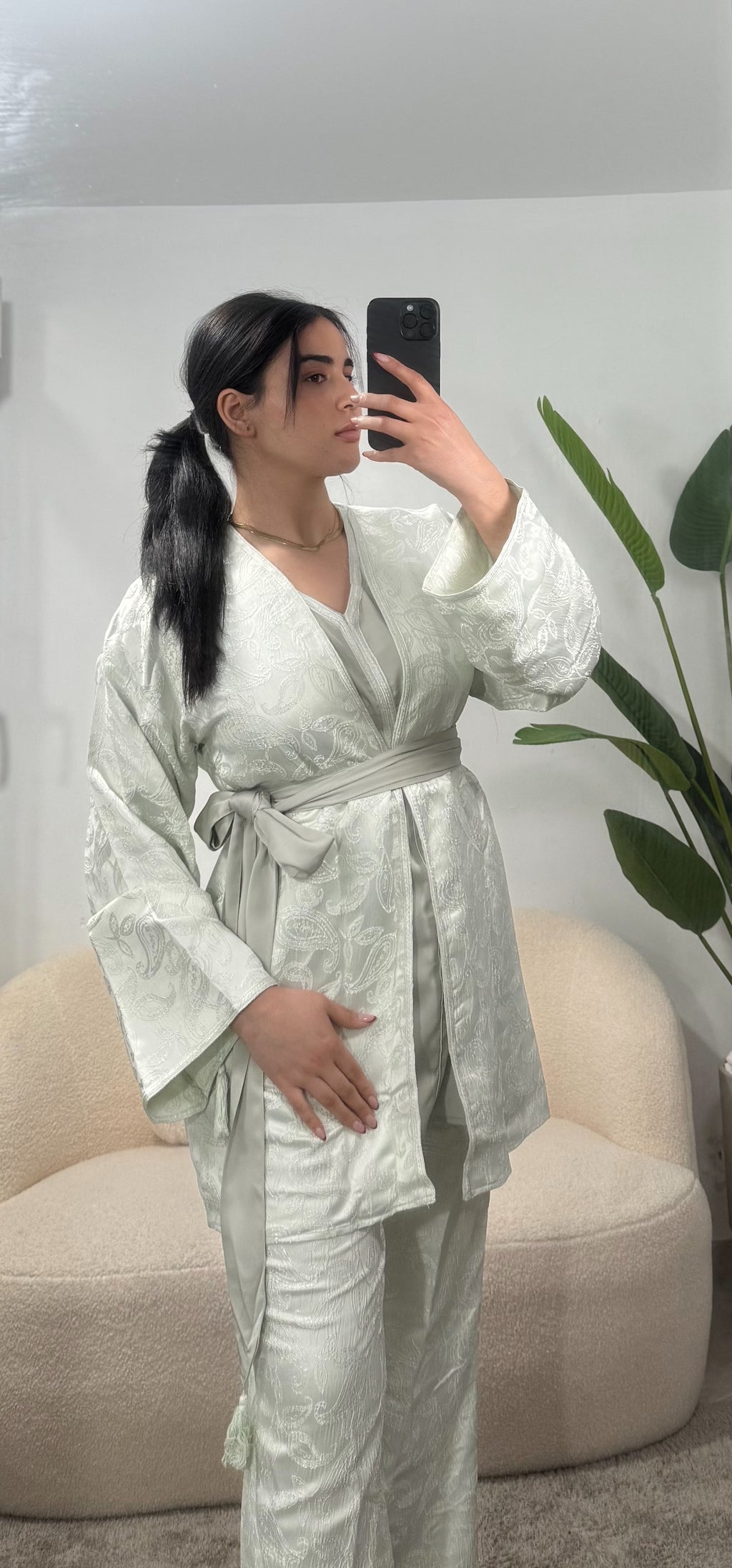 Kimono tres piezas