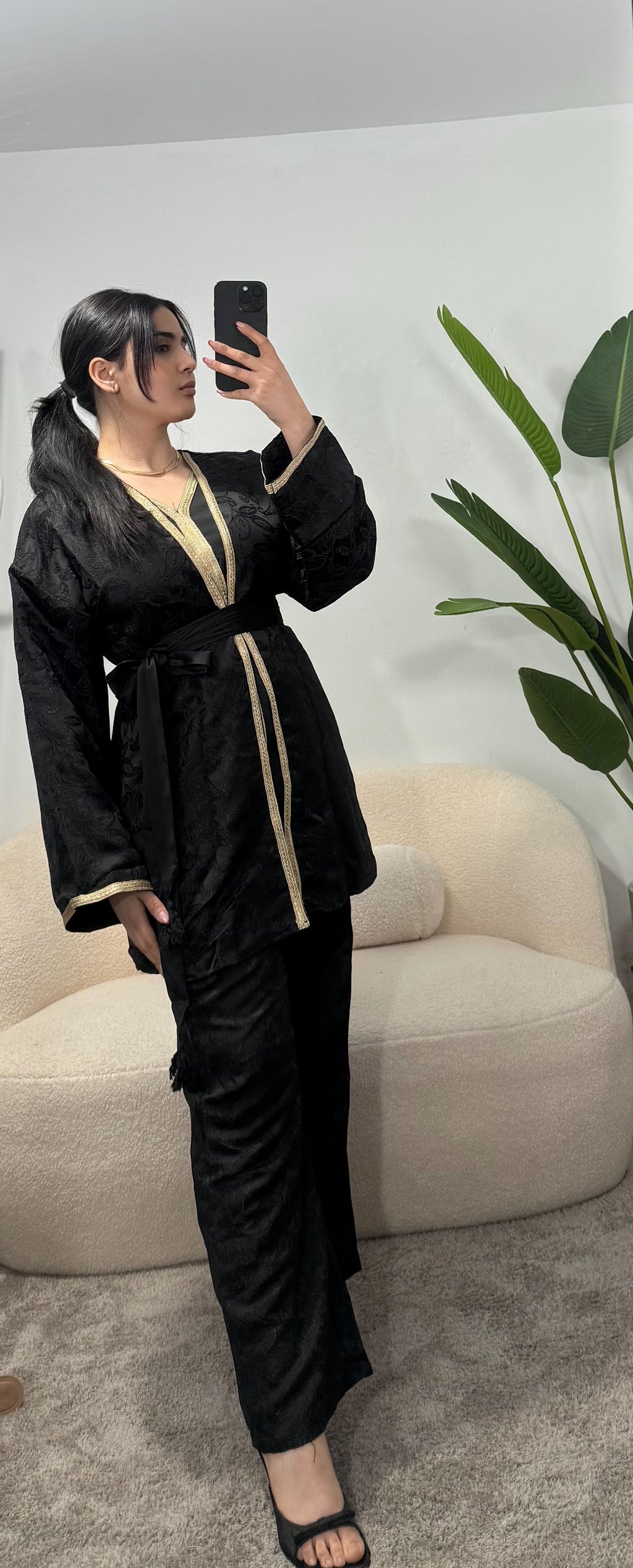 Kimono tres piezas