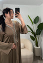 Abaya con pedreria