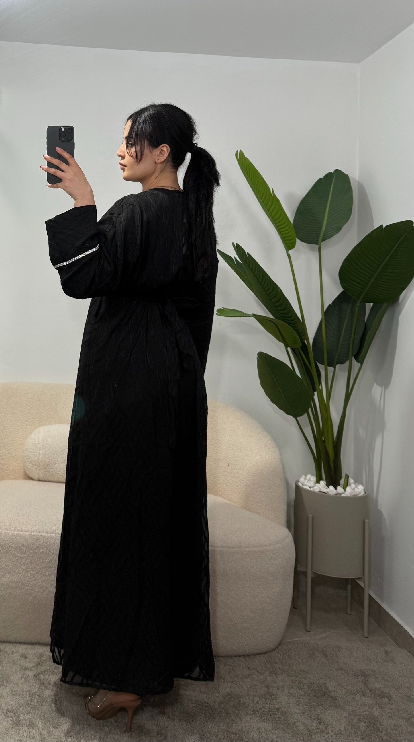 Abaya dos piezas