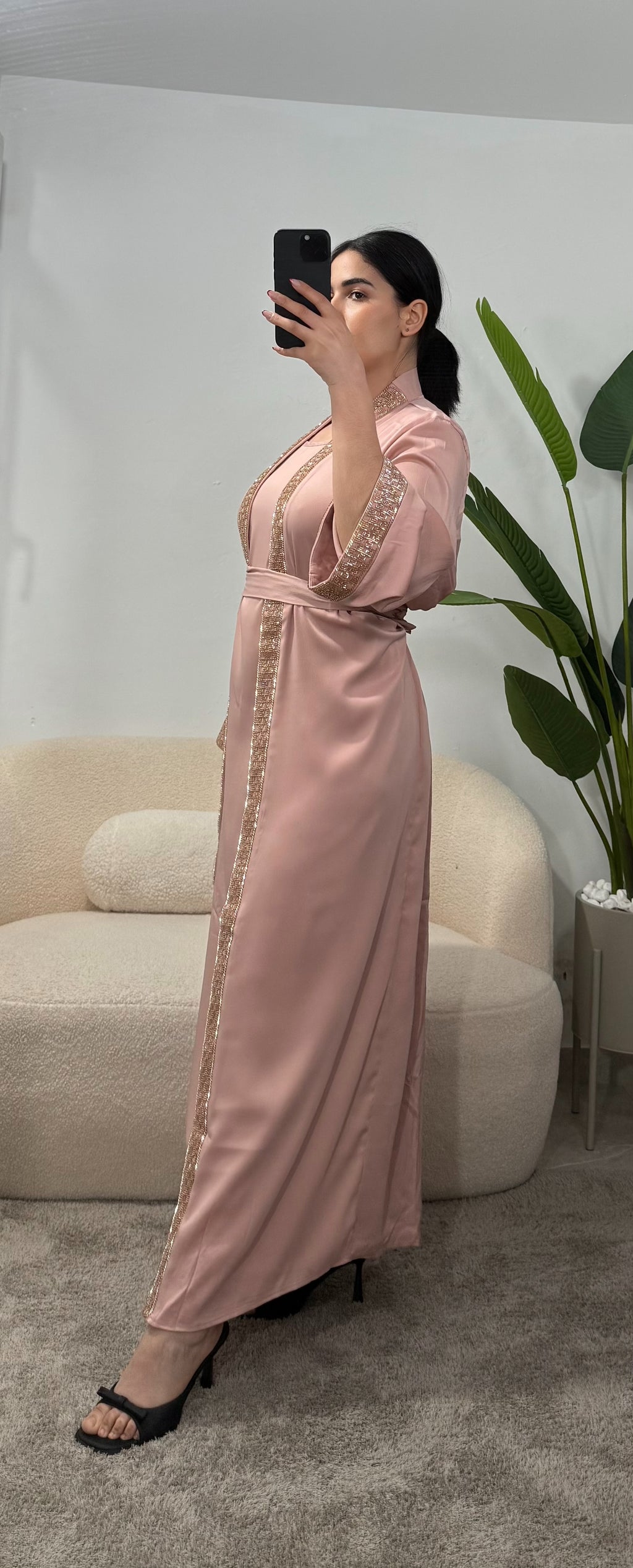 Abaya dos piezas