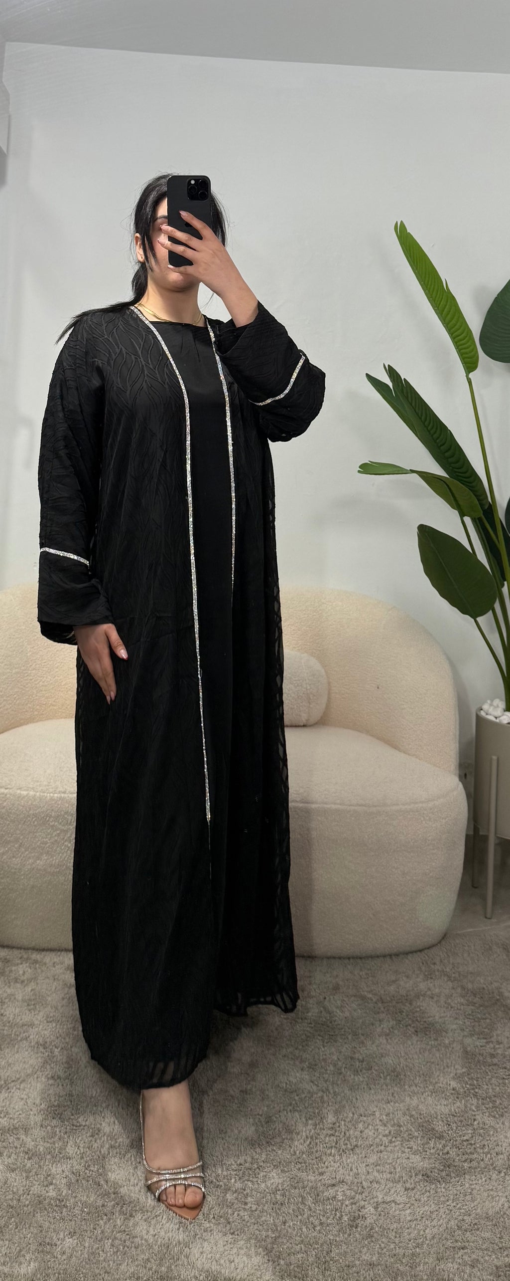 Abaya dos piezas