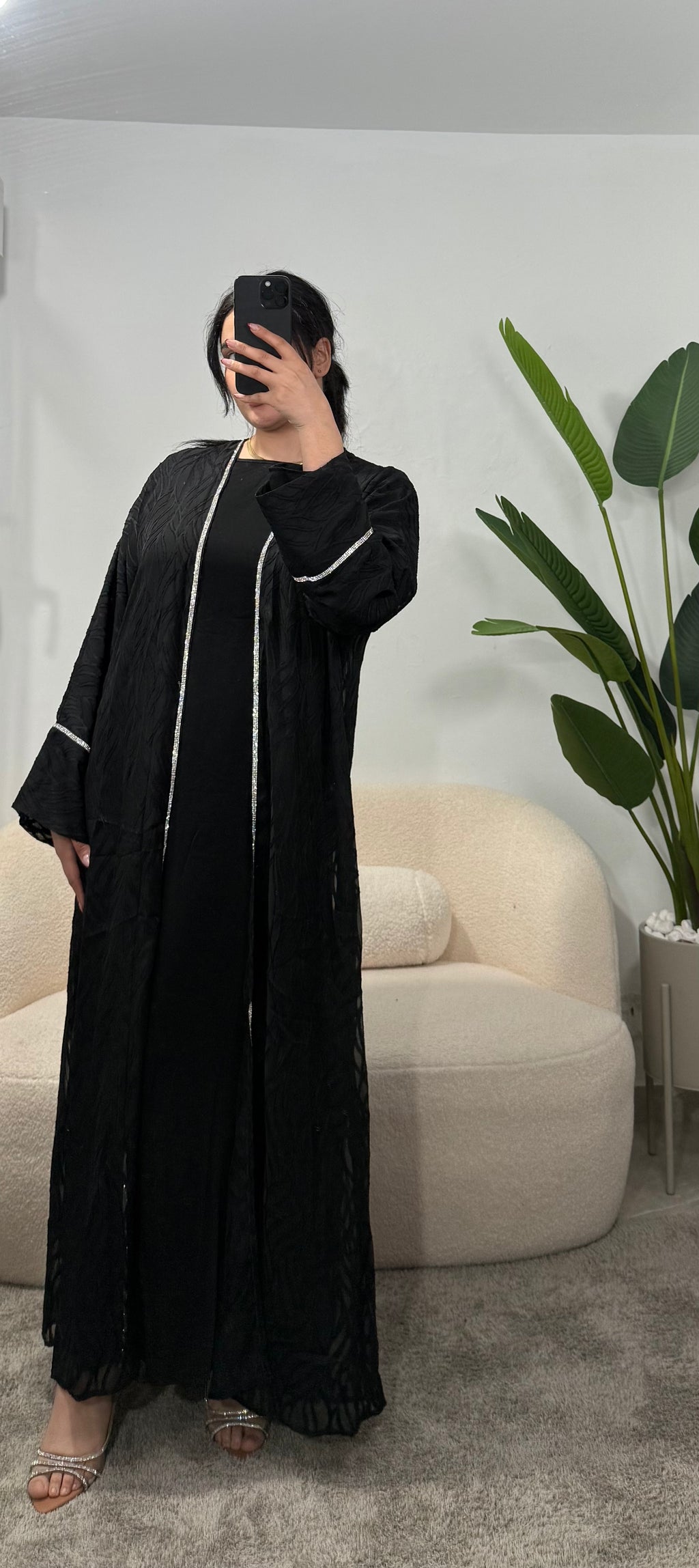 Abaya dos piezas