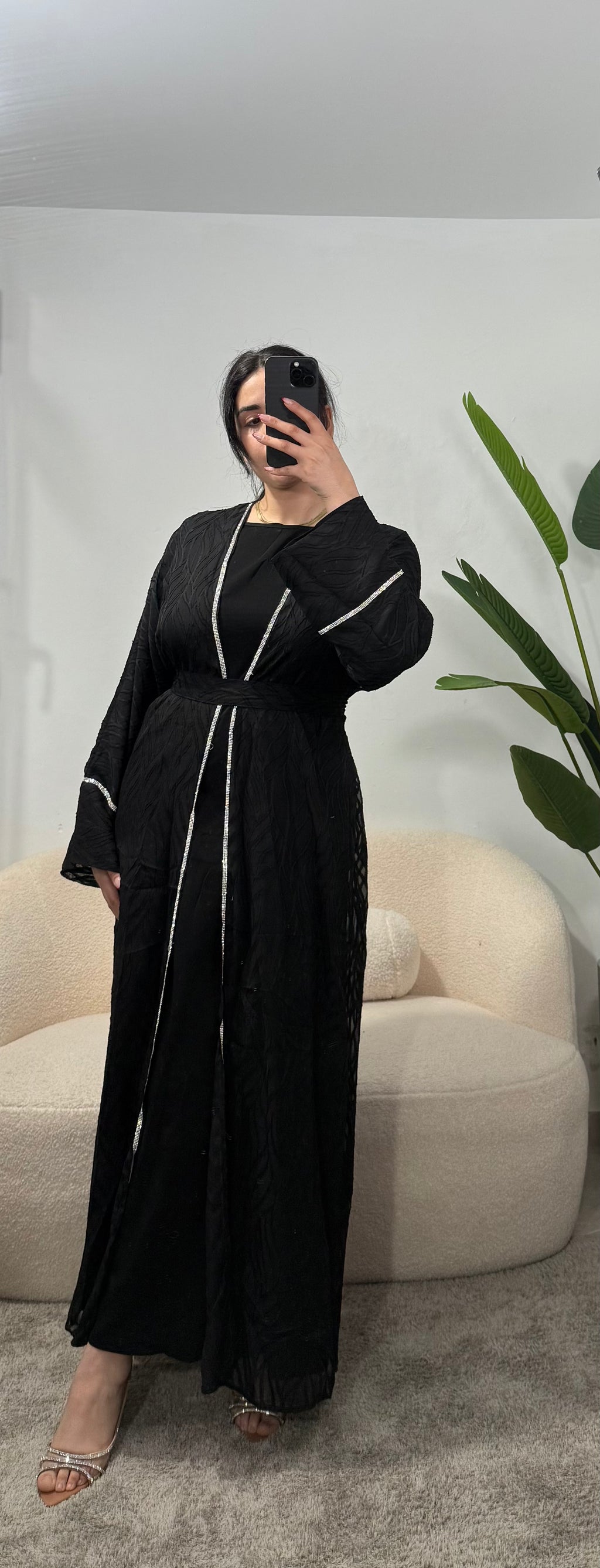 Abaya dos piezas