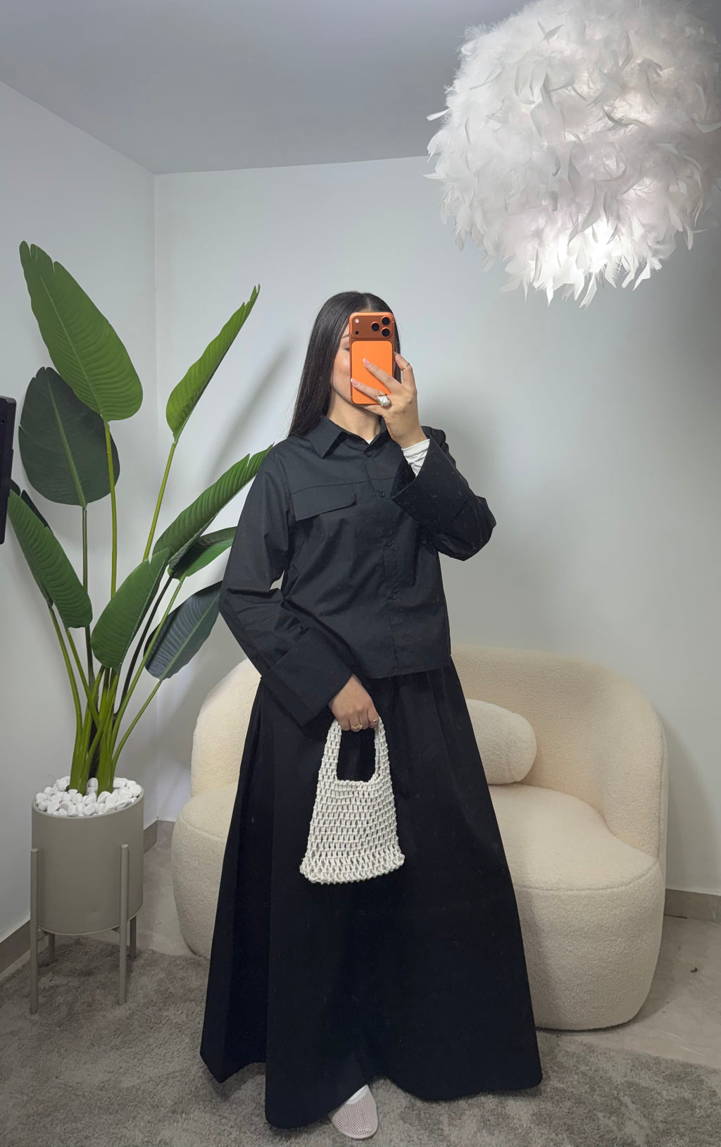 Conjunto falda y camisa