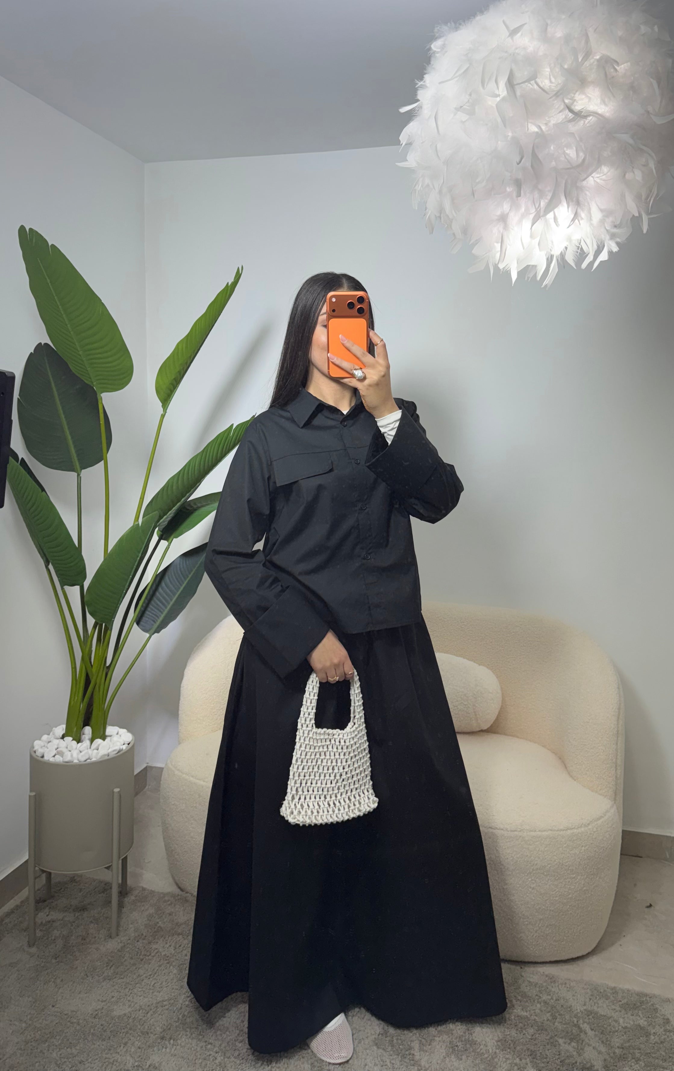 Conjunto falda y camisa